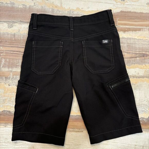 Lee Dungarees Shorts Boys Size 7 Black - Picture 2 of 15